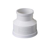 1Pcs White PVC Reducing Connector Water Pipe Straight Fittings Plumbing Reducer Adapters 75 X 50mm~315 200mm Adapter(250 x 160mm)