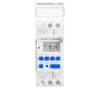 1PCS Wide Voltage 85-265V AC Latitude Switch Din Rail Digital Astronomical Timer Switch and Sunset in Latitude and Longitude(16A)