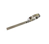 1pcs Width 5mm 304 Stainless Steel FoilStrip Sheet Thin Plate Thickness 0.1/0.15/0.2/0.3/0.4/0. Length 1 Meter 5 Meters(0.5x5x1000mm)