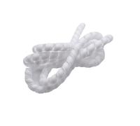 1pcs Wire Organizer Cable Protection Sleeve Winding Tube Protection Sleeve Spiral Wrap Winding Protector Tubing Cover(White,ID 20 mm 5 Meters)