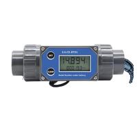 1pcs Wired Pipeline Digital Flow Meter DN15-DN80 LCD Display Flowmeter with Cable Flow Sensor(DN40)