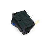1PCS with light KCD3 rocker switch 3-pin boat heater heating table power switch 250V 16A(Blue Light x1PC)