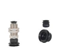 1Pcs With the vacuum Pad Suction Cup PAK/PBK 10/15/20/25/30/35/40/50 mechanical accessories Pnuematic Nozzle Vacuum Sucker Industrial(PBK-20-N)