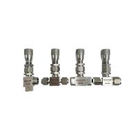 1pcs WL24H-320P WL14H-320P Stainless Steel Ferrule Type Trace Regulating Sampling Flow Needle