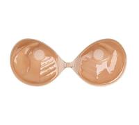 1pcs Women Bra Invisible Front Buckle Silicone Chest Stickers Strapless Self-Adhesive(1,D)