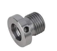 1pcs Wood Lathe Chuck Adapter 33mm to 25mm Screw Thread Spindle Adapter Tools Accessories
