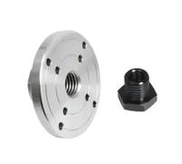 1pcs Wood Lathe Face Plate for M33 M18 1 Inch Threaded Woodworking Turning Machine Chuck 2" 3" 4" 6" Faceplate(M18 x 2.5-100mm)