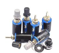 1PCS WXD3-13-2W 10K 100/220/470/680 ohm WXD3-13 2W Wirewound Multi-Turn Potentiometer 1K 2.2K 4.7K 5.6K 6.8K 47K 100K Rotary Switch(10K Ohm)