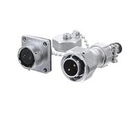 1pcs WY16 TI+Z Waterproof M16 Industrial Electrical Connector Adapter 2Pin 3Pin 4Pin 5Pin 7Pin 9Pin 10Pin(7pin)