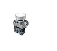 1Pcs XB2-BA21 1NO 22mm Black Momentary Push Button Switch IDGTTLDF(Gold)