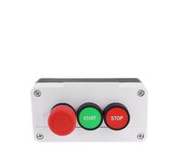 1pcs XB2 button box switch up and down stop control industrial control start stop with arrow three hole position IDGTTLDF(S)