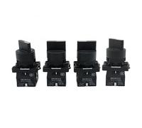 1Pcs XB2-ED21 XB2-ED25 2/3 Position 1NO/1NC 1NO/2NO Latching Self-Lock Momentary Selector Rotary Push Button Switch (Color : ED53)(Ed53)