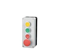 1PCS XB2 metal button switch control box start stop industrial identification symbol self-reset circular emergency stop switch(4-01)