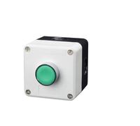 1PCS XB2 Metal button switch control box start stop industrial identification symbol self reset circular emergency stop SWITCH(DVPSCM12-SL)