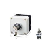 1PCS XB2 metal button switch control box start stop industrial identification symbol self-reset circular emergency stop switch(1-02)