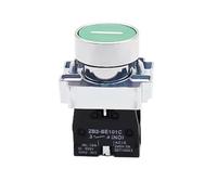 1pcs XB2 Metal Pushbutton with Directional Arrow Symbol Reset Tap Start Stop Normally Open 22MM Pushbutton Switch(Red circle)