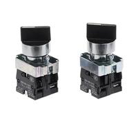 1Pcs XB2 Switch 22mm 2/3 Position NO/NC Self-locking Rotary Switch 10A/415V XB2-BD33 XB2-BD21 XB2-BD25(BD33)