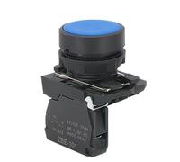 1Pcs XB5 AA31 Plastic Restart Power Start Stop Momentary Push Button Switch Normally Open NO NC Red Green Yellow 22mm ZB5(DVPCOPM-SL,1NC)
