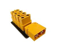 1PCS XT60 XT90 To 4 Channel XT60 Plug 200A Power Distribution Board Optional Base Shell Compatible With RC Car Models Robot RC Boat Submarine DIY Parts(XT60 to XT60)