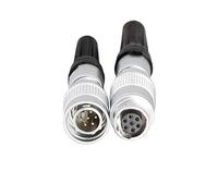 1PCS YC8 Butt Docking Connector 2pin YC8-4pin 5Pin 6pin Self-Lock Metal Quick and Pull Connectors(7Pin)