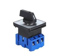 1pcs YMD11-63T On Off 690V 63A Silver Contact 3 Phase 3P Rotary Changeover Cam Selector Interruptor Isolator Disconnect Switch