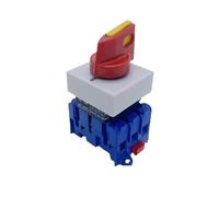 1PCS YMD11-C Sereis OFF-ON Panel DIN Rail Mounting 3/4P 690V 25/32/40/63/80/100A Isolator Switch Padlock Disconnect Replace LW30(3P,63A)