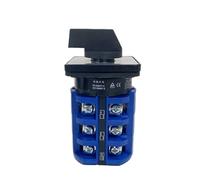 1PCS YMW26-63A Series LW26 690V Silver Contact Control Power 1-6 Poles 2/3 Positions Changeover Cam Switch Rotary Selector(1P-4 Terminals)