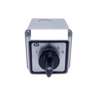 1PCS YMW26 LW26-20/5M Two Wire Five Group 5 Position 20A Power Switching Signal Waterproof Box Universal Transfer Rotary Cam Switch