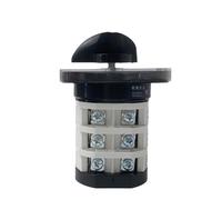 1PCS YMZ12-32/3 Change Over Selector 32A 3 Poles 3 Position Silver Contact Manual Transfer On-off-on Rotary Cam Switch LW31(1-0-2)