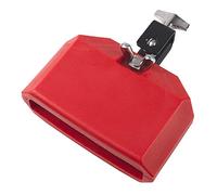 1Pcs Yootones Jam Block, Plastic Musical Percussion Block Compatible with Latin Drum Instrument (Red)