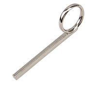 1Pcs Yootones Metal Valve Slide Finger Ring Pull Ring for Trumpets Cornets Trumpet Accessory Replacement (Silver)