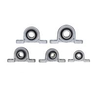 1pcs Zinc Alloy Diameter 8mm to 35mm Bore Ball Bearing Pillow Block Mounted Support Kfl08 Kfl000 Kfl001 Kp08 Kp000 Kp001 Kp002(KFL001 12mm)