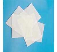 1pcs Zirconia Ceramic Square Sheet - 100x100x0.15 mm, High Temperature Resistant Insulation Board, Wear-Resistant Substrate