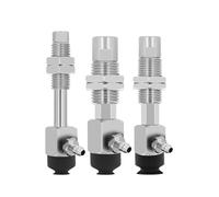 1Pcs ZP3-Y04/06/08UMN-J/K3/6/10 Black NBR Flat Vacuum Sucker Single Layer Round Rubber Vacuum Suction Cup(ZP3-Y08UMN-J6-B5)
