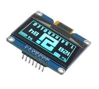 1Pcs1.54 -inch for Display Module 128 × 64 LCD Screen Display SSD1309 PM for (Blue)