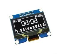 1Pcs1.54 -inch for Display Module 128 × 64 LCD Screen Display SSD1309 PM for (White)