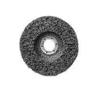 1PCS100/115/125mm Coral Disc Poly Strip Disc Diamond Grinding Wheel Flap Disc for Angle Grinder Paint Resist Removal Clean Abrasiv(Black,1PCS-125X22MM)