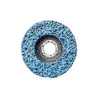 1PCS100/115/125mm Coral Disc Poly Strip Disc Diamond Grinding Wheel Flap Disc for Angle Grinder Paint Resist Removal Clean Abrasiv(Blue,1PCS-115X22MM)