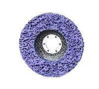 1PCS100/115/125mm Coral Disc Poly Strip Disc Diamond Grinding Wheel Flap Disc for Angle Grinder Paint Resist Removal Clean Abrasiv(Purple,1PCS-115X22MM)
