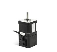 1pcsHigh Precision Helical Gear Planetary Reducer 42mm Flange Nema17 Stepper Motor 5/8mm Input 4:1-100:1 for 40mm Flange Servo Motor