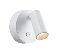 1PcsLED Light Magnetic USB Rechargeable Wall Spotlight Wireless No Wiring Punch Reading Bedroom Bedside A