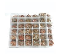 1PF-100nF Ceramic Capacitor Assortment Kit 10PF 22PF 33PF 47PF 100PF 330PF 470PF 1NF 10NF 47NF 50V Capacitors Set IDGTTLDF(36Values-200PCS)