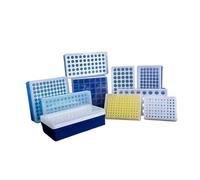 1piece 0.2ml 0.5ml 1.5/2ml 5ml 10ml 15ml 50ml Plastic Centrifuge Tube Box PCR Tube Storage boxs Laboratory Supplies(5ml 50holes)