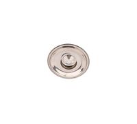 1Piece 10/12/14/16/18/20/22/24/26cm Silver Round Pot Lid Replacement Kitchen Thicken Stainless Steel Cover(10cm)
