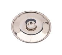 1Piece 10/12/14/16/18/20/22/24/26cm Silver Round Pot Lid Replacement Kitchen Thicken Stainless Steel Cover(22cm)