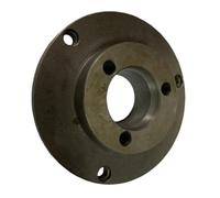 1piece 160mm Flange Indexing Plate for Milling Machine, Flange Connecting Plate for 3 Jaws K11 and 4 Jaw K12