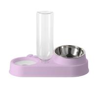 1Piece 2 In1 Pet Dog Bowls, Detachable Cats Water Fountain Bowl, Food Container,Automatic Bowl Supply Pet And Water Dispenser Set, NonSlip Waterer Bowl,Automatic Feeder Dog Bowl,For Cats Dogs