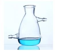 1piece 250ml 500ml 1000ml Laboratory Glass Suction Flask Bottle For Lab Experiment(500ml type-2)