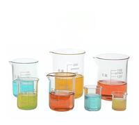 1Piece 5ml-1000ml Lab Clear Quartz Beaker Heat-Resist Labware Beaker Laboratory Equipment (Size : 250ml)