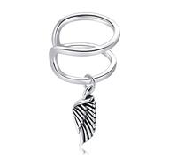 1piece bee shell pearl ear clip cuff earring for women men 1